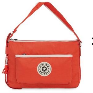 Kipling Erna Bright Orange Shoulder Bag